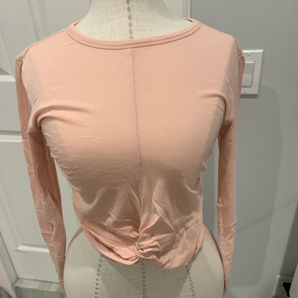 Blush Crop top